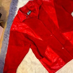 🔺 80s VINTAGE leather/suede jacket 🔺
